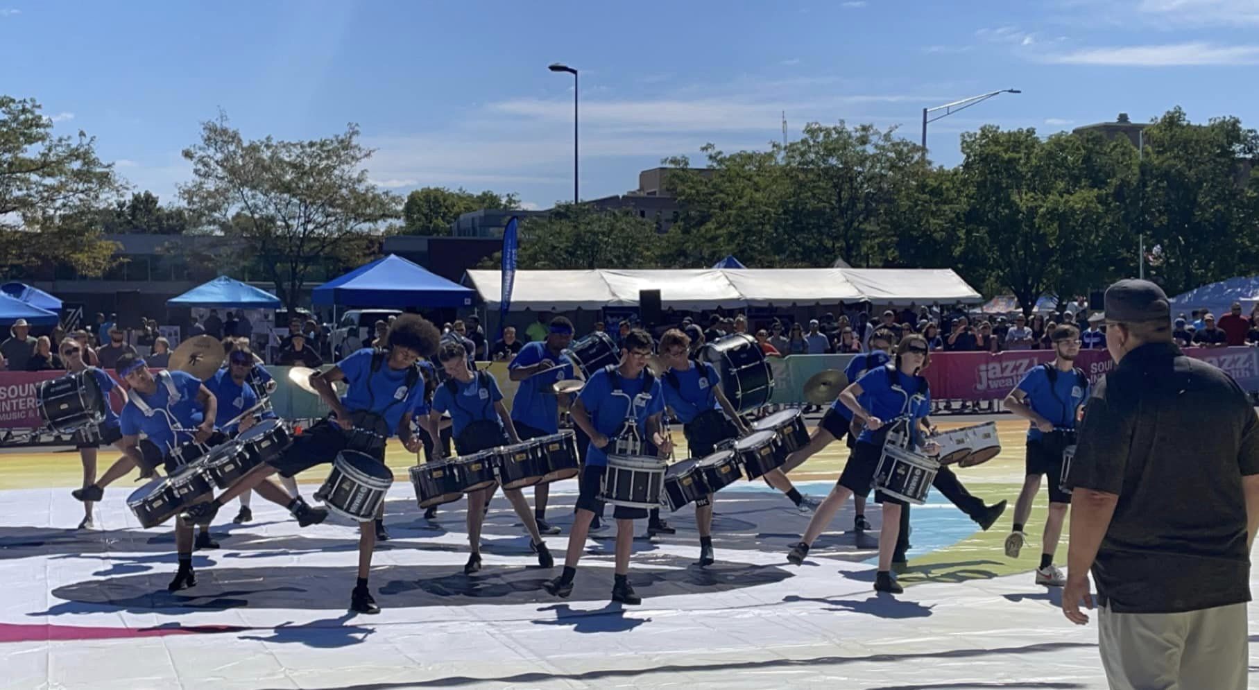 Jacksonville drumline performs in Indianapolis for world championship